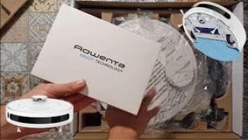 UNBOXING ROWENTA X-Plorer Serie 75 Total Care RR7687WH Robot Vacuum Cleaner