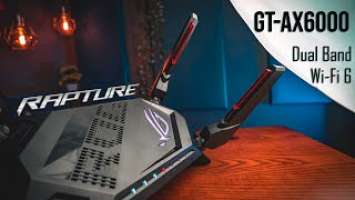 Wi-Fi 6 Gaming Router - ASUS ROG Rapture GT-AX6000