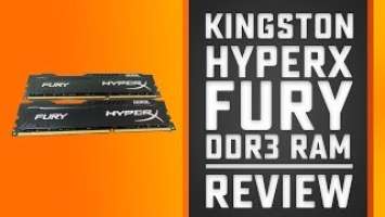 Kingston HyperX Fury Review: 16GB DDR3 RAM 1866MHZ