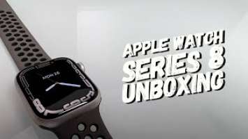 Apple Watch Series 8 41mm Nike+ Olive Gray Unboxing