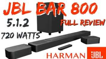 JBL BAR 800 5.1.2 Soundbar - Full Review - The Best JBL BAR?