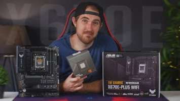 ASUS TUF Gaming X670E - PLUS WiFi Unboxing