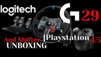 Logitech G29 Driving Force Wheel And Shifter • Unboxing