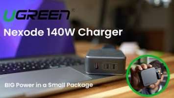 BIG Power in a Small Package | UGREEN Nexode 140W Charger - No Brainer!