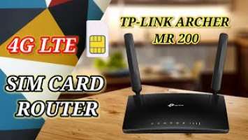 TP-Link Archer MR200 750 Mbps 4G Router ||  Dual Band || Best 4G routers || Unboxing & Speed Test