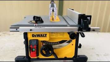 DEWALT DWE7485 Table Saw - Unboxing/Review .