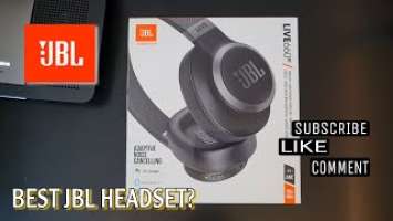 The JBL LIVE660NC unboxing