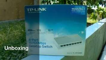 Unboxing TP-Link TL-SF1008D