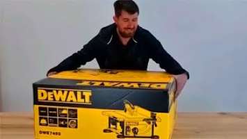 Dewalt DWE7492 unboxing :) #DWE7492 #dewalt