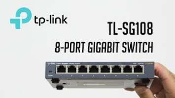 TP-Link TL-SG108 8-Port Gigabit Switch | Unboxing & Quick Look