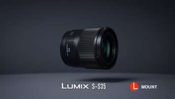 LUMIX S │LUMIX S 35mm F1.8 (S-S35) L-Mount