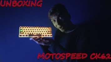 MotoSpeed CK62 Keyboard (unboxing#1)