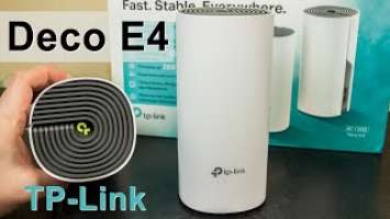 Mesh для всех! TP-Link Deco E4 - красиво, доступно, удобно