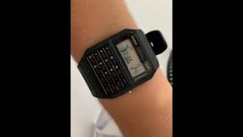 Son’s new Casio CA-53W-1Z mini-unboxing