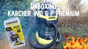 Unboxing Karcher WD 6 P Premium