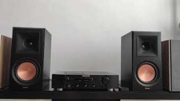 Klipsch RP-600M + Marantz PM6007 sound demo