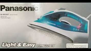 Unboxing Panasonic NI-M250T Steam Iron