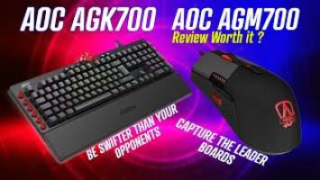 AOC AGK700 Gaming Keyboard & AGM700 Gaming Mouse Review