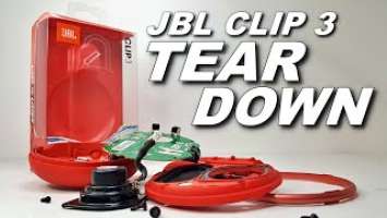 JBL CLIP 3 COMPLETE TEARDOWN