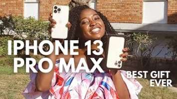 MY BEST Surprise Gift| NEW iPhone 13 Pro MAX| Unboxing and Set up with me