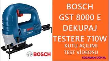 Bosch Gst 8000 E Dekupaj Testere 710W / Bosch Dekupaj Testere #bosch #boschprofessional #boschtools