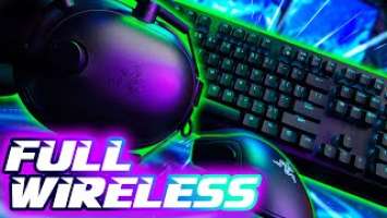 Razer FULL WIRELESS Setup Review: Deathadder v2 Pro, Blackshark v2 Pro, Blackwidow v3 Pro