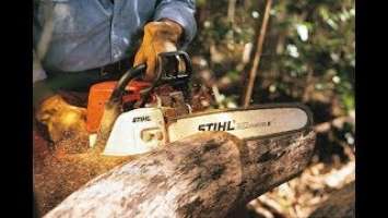 Обзор бензопилы STIHL MS 210