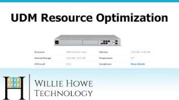 UniFi Dream Machine Pro, SE, UDR, DreamWall - Optimize System Resources!