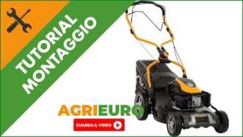 Tagliaerba a scoppio trazionato Stiga COMBI 753 S / 748 S - 4 in 1 - Motore ST 170: montaggio