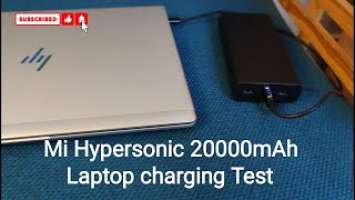 ⚡ Mi Powerbank Hypersonic 20000mAh 50W | laptop charging with powerbank | Complete Test ⚡