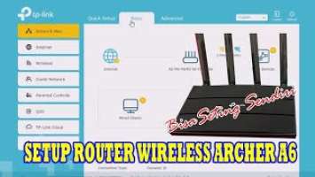 Cara Seting Router WiFi TP-Link Archer A6 AC1200