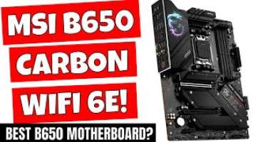 MSI MPG B650 Carbon Wifi Premium Board For AMD Ryzen 7000 Series Processors