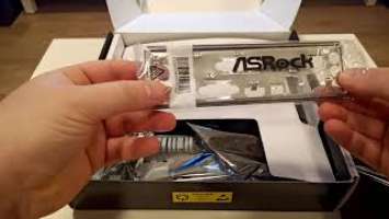 B450 PRO4 version F by Asrock - unboxing