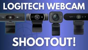 Logitech Webcam Comparison | C920, BRIO 500, StreamCam & BRIO 4K