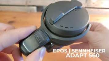 EPOS | Sennheiser Adapt 560 - Unboxing, Overview, and Demo of Audio Quality and Touch Controls