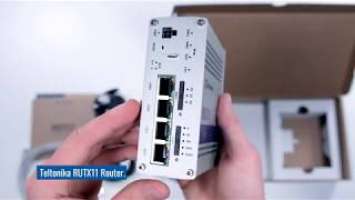 Краткое руководство пользователя Teltonika RUTX11 Router