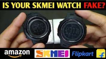 Is your Skmei Watch Fake? - Skmei 1251 | Double Unboxing | Amazon vs Flipkart