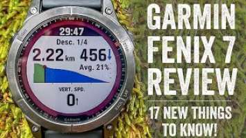 Garmin Fenix 7, Solar, and Sapphire In-Depth Review!