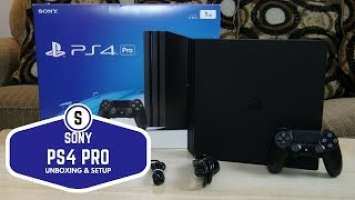 Sony PS4 Pro Unboxing & Setup