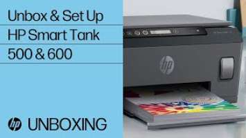 Unbox and Set Up the HP Smart Tank 500 and 600 Printer Series | HP Smart Tank | HP Support