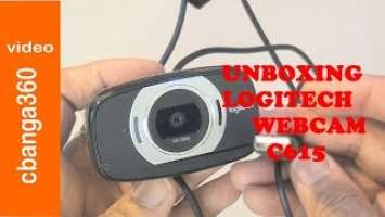  Unboxing of Logitech c615 HD Webcam