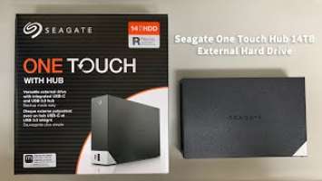 Unboxing of Seagate One Touch Hub (14TB) External Hard Drive