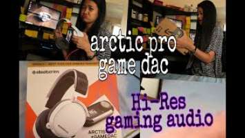 Unboxing Steel Series ARCTIC PRO+GAME DAC  //AMAZING GAMING HEADSET