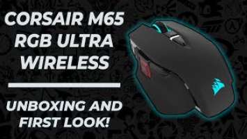 Corsair M65 RGB ULTRA Wireless 2021! Unboxing and First Look!