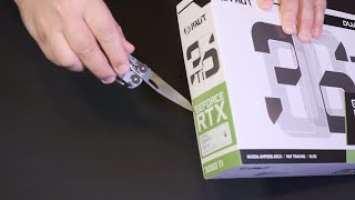 Unboxing Palit GeForce RTX 3060 Ti Dual