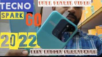 Tecno Spark Go 2022 Full Detail and Unboxing || टेक्नो स्पार्क गो 2022 full detail review.