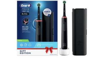 UNBOXING the Oral-B PRO 3 3500 black edition electric toothbrush | Lightweight and comfortable