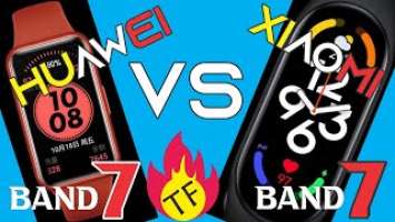 Comparación Xiaomi band 7 VS Huawei band 7  - Cual es la mejor? #Xiaomi #band7 #Huawei