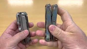 Leatherman Free P4 VS. Victorinox Swisstool Spirit mx clip