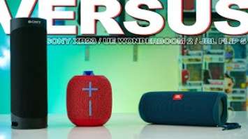 Sony XB23 Vs JBL Flip 5 Vs UE Wonderboom 2 - $100 Speakers Compared